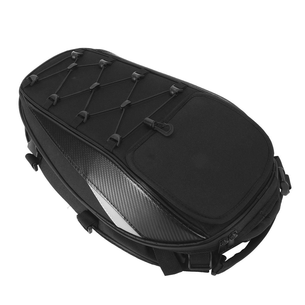 Motorcycle Rear Seat Bag Large Capacity Rider Backpack Waterproof Breathable Back Universal