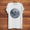 Moon Seafull Moon Photo Print Geek Tshirt Unisex New White Casual Short Sleeve T Shirt Unisex Streetwear Teebreathable Print