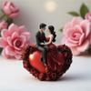 Rose Heart Silicone Molds for Making Soap Wedding Decoration Easy Demolding Epoxy Resin Molds