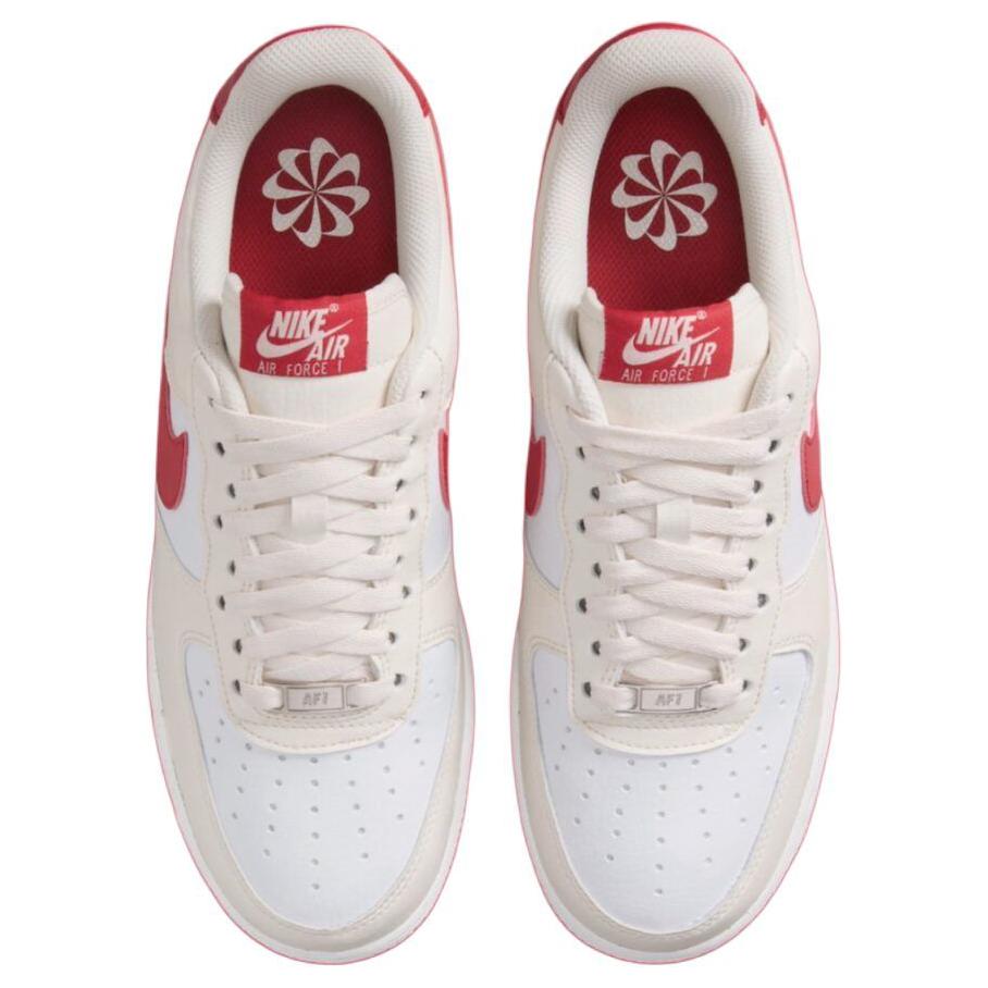 Nike Air Force 1 Low '07 Next Nature Pale Ivory University Red Women's Sneakers DC9486-109