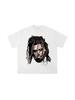 J Cole Hip-Hop Rapper Digital Direct Injection American Short-Sleeved T-Shirt Pure Cotton Loose And Breathable