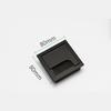 Aluminum Alloy Cable Entry Box with Brush Strip - Desktop Wire Management Cover