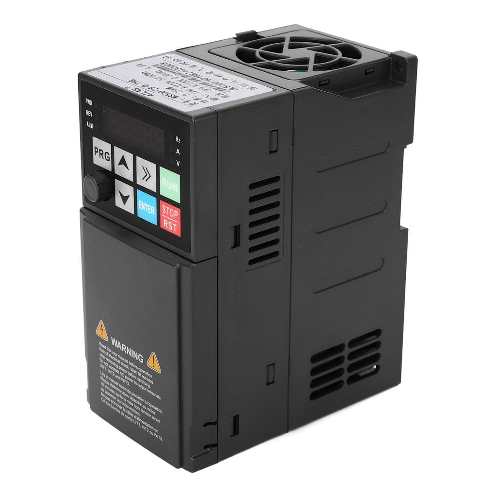 220V 220V Vector Inverter for Motor Easy Operation Three-Phase Inverter, 0.75kW, Single-Phase Input, Three-Phase Output, Three-Phase Control,