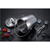 304 1.2L/2L Stainless Steel Ice Bucket Portable Double Wall Insulated with Lid Hotel Champagne Whiskey Beverage Beer