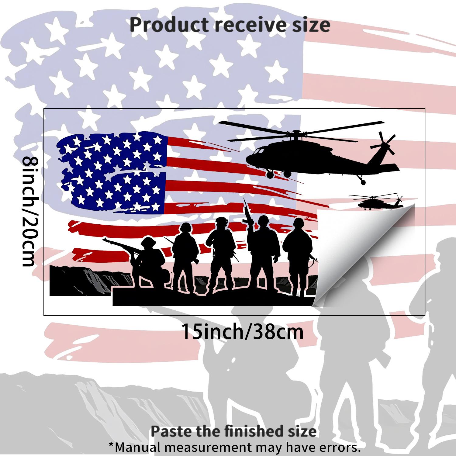 

Creative American Independence Day Bedroom Wall Decoration Sticker