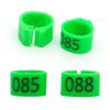 100Pcs New Pigeon Leg Rings Identify Dove Bands 9mm Plastic Parrot Clip Digital Foot Ring Pigeon Training Supply Bird Appliances