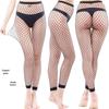 Women's Sexy Black Silk Fishnet Stockings - Thin, Tight, Summer Mesh Socks