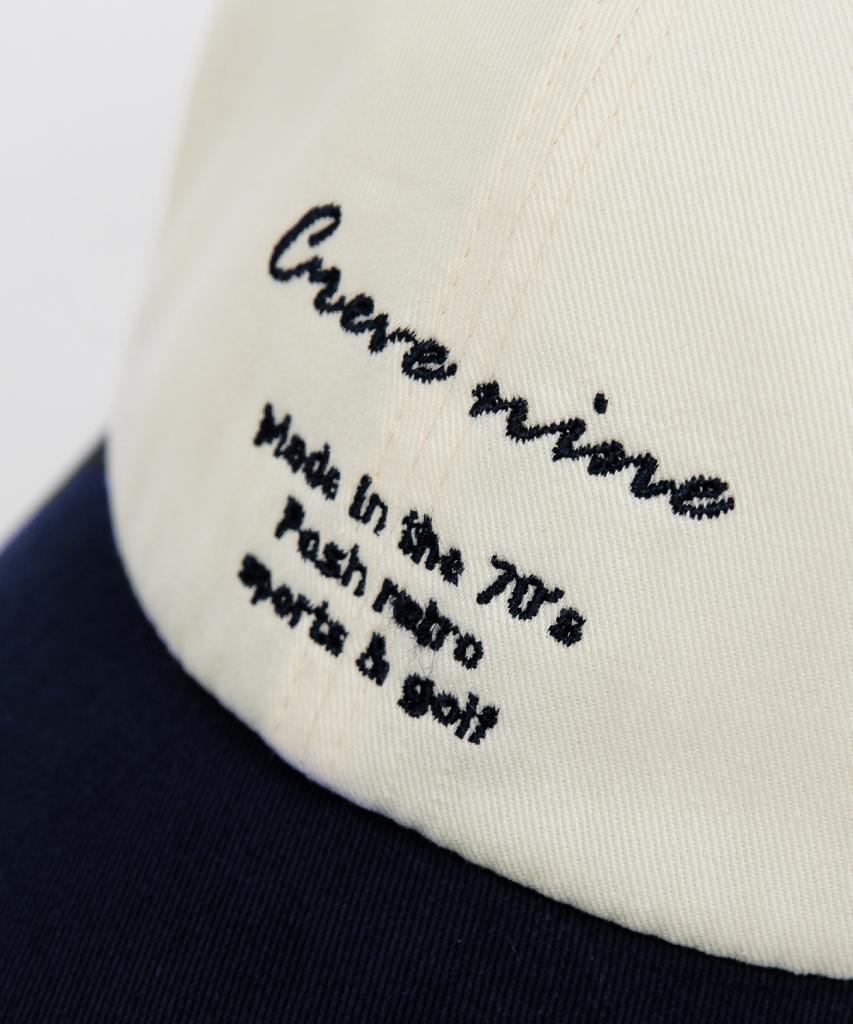 CREVE9 Retro Two-Tone Ball Cap Na