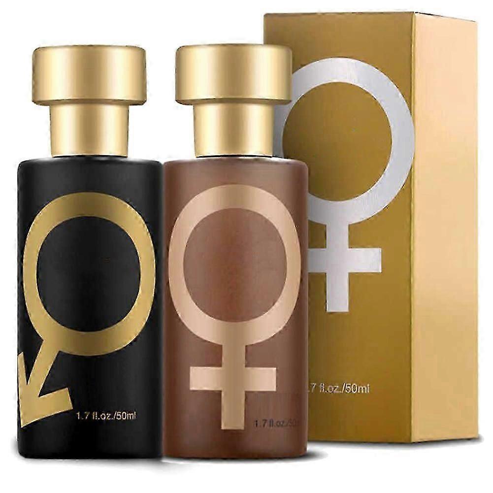 50ml Pheromone Perfume For Getting Immediate Male Female Attention, Long Lasting Attraction Scent Lure Perfume Holiday Gifts for Men Women