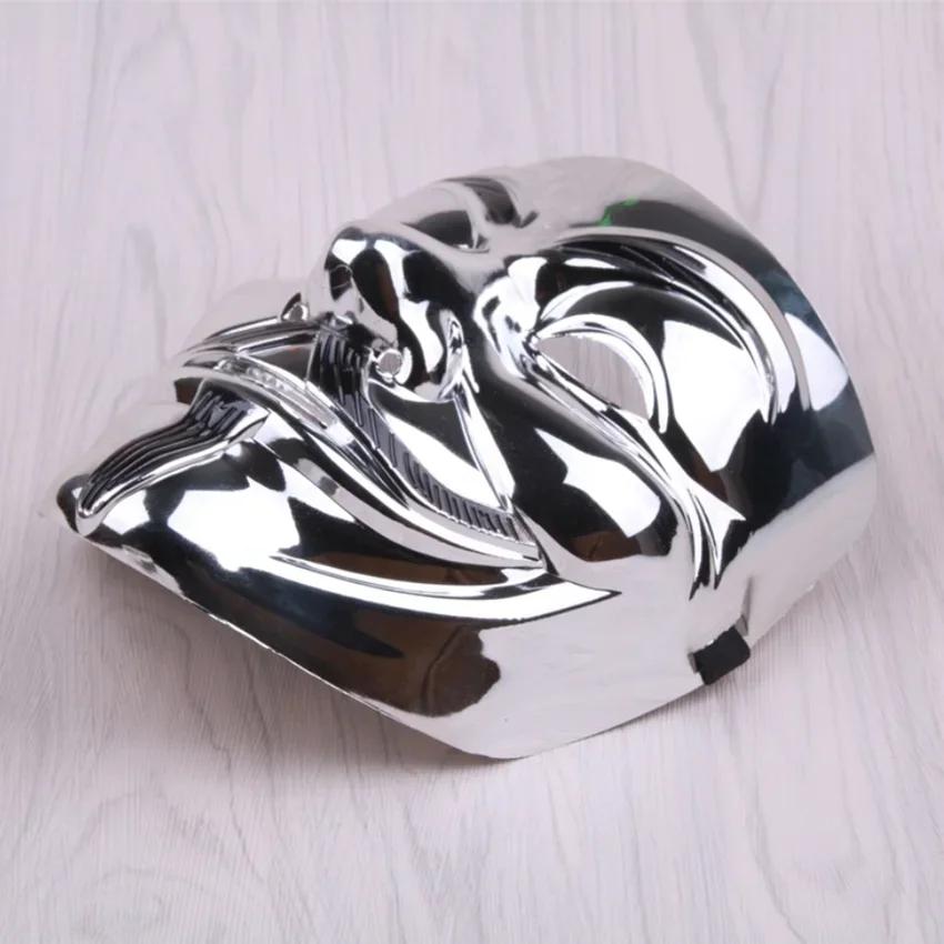 1Pc Movie Cosplay V for Vendetta Hacker Mask Anonymous Killer Mask Adult Kids Film Theme Mask Halloween Christmas Party Gift