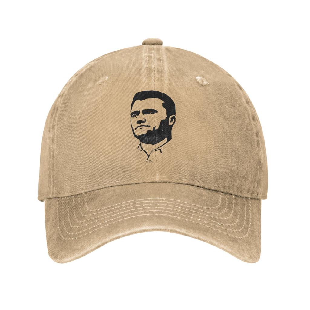 Charlie Kirk Tribute Portrait Baseball Cap Fashion Distressed Cotton RIP Prayer Snapback Unisex Outdoor Travel Adjustable Hat