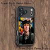 M-MGK Lost Americana LA Phone Case For iPhone 17,16,15,14,13,12,11,Pro,Max,Plus,X,XS,SE4,E,Mini Black Thickened Border Case