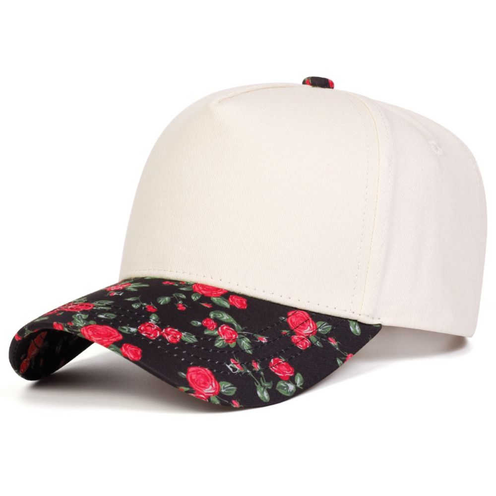 Adjustable Dad Hat Print Brim Sun Hat Fashion Street Visor Cap  Outdoor Sports