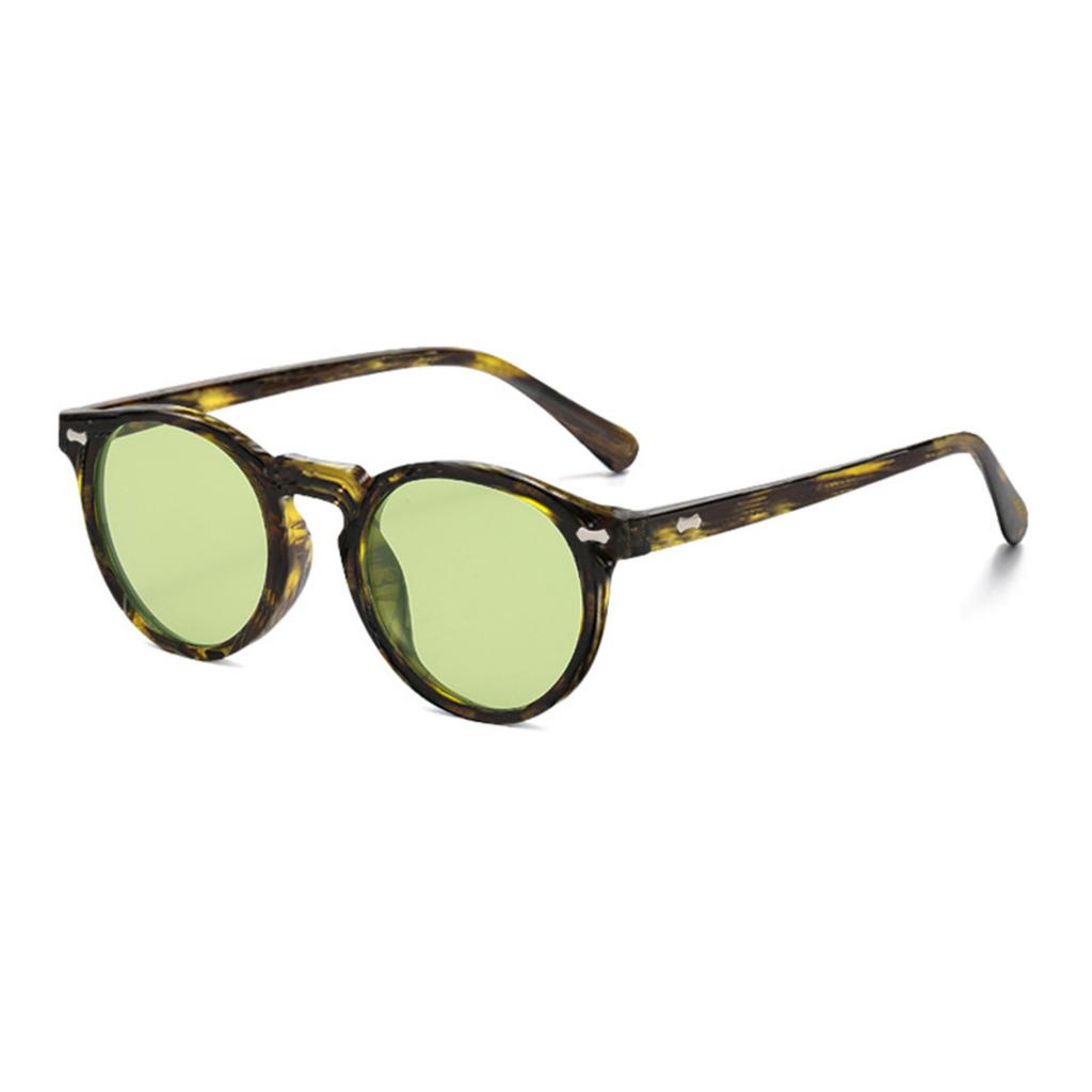 Round Frame Sunglasses Polarized Lenses Retro Vintage Style Lightweight Durable Frame UV Protection Outdoor Eyewear for Men Women