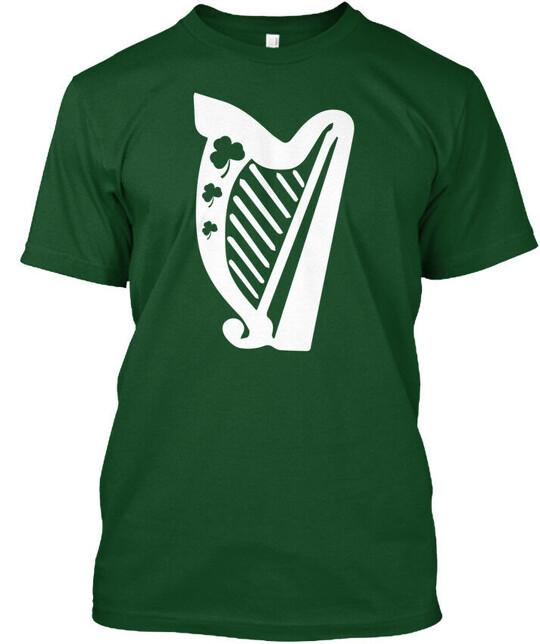 Irish Harp Tee T-Shirt M