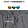 Middle-aged and Old Men's Shorts, Summer Men's Cotton Five-Points Pants, Father's Beach Pants, Large Old Male Casual Pants
