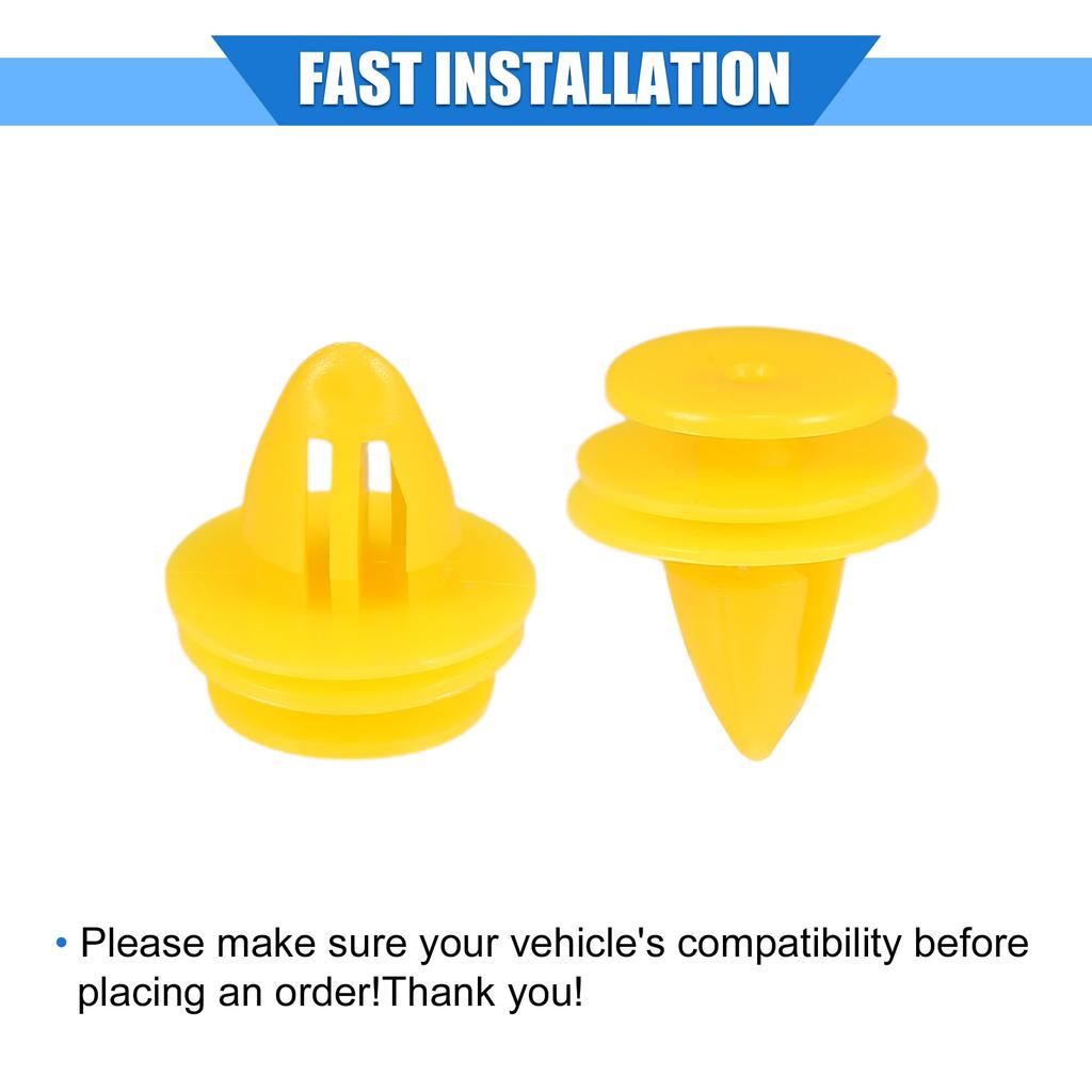 VekAuto Door Trim Panel Retainer Clip Fastener Compatible with Chevrolet