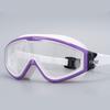 WEZHO Large Frame Anti-Fog Mirrored Silicone Swimming Goggles