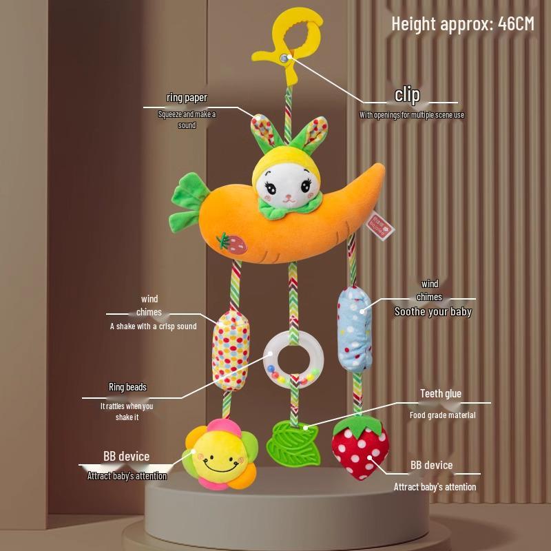 Baby Stroller & Crib Hanging Rattle Toy Wind Chime