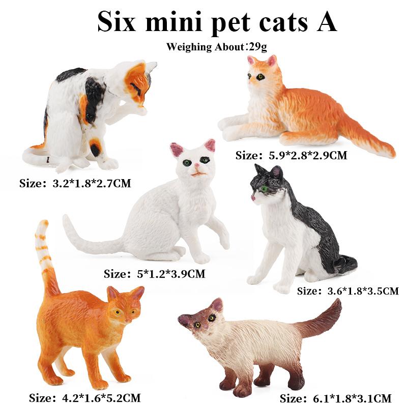 Oenux Zoo Farm Series Farmer Cow Hen Duck Model Action Figures Poultry Animals Set Figurine Miniature Educational Kids Toy