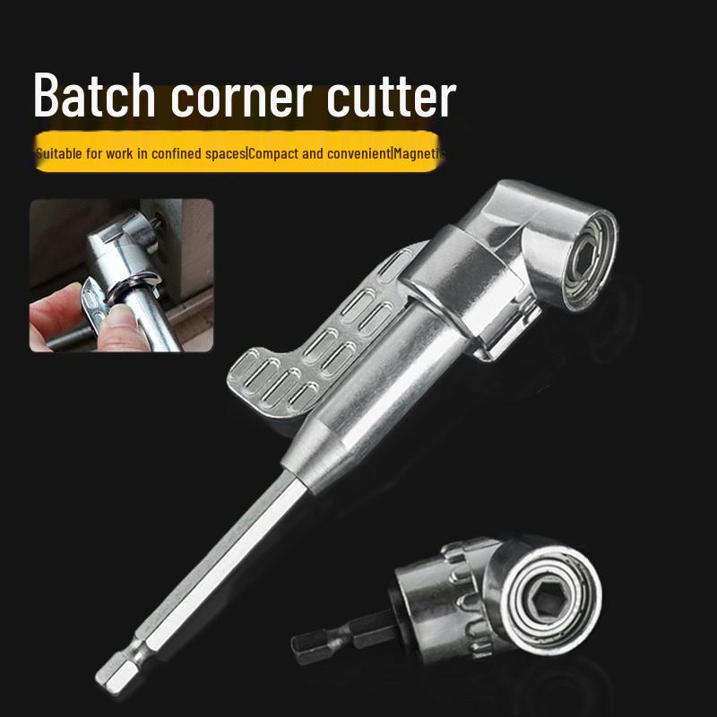 105° Right Angle Drill Attachment Extension Socket Adapter