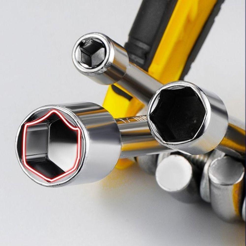 Portable Hex Key Set Folding Socket Wrench Standard Allen Wrench Set  Home