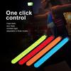 LED Armband Reflective Bracelet 3 Light Modes Safety Bracelet High Visibility Slap Glow Bracelets for Men Women Kids