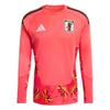 Adidas T-shirt JFA National Team 2026 Home Goalkeeper Uniform Long Sleeve WY080 Mens