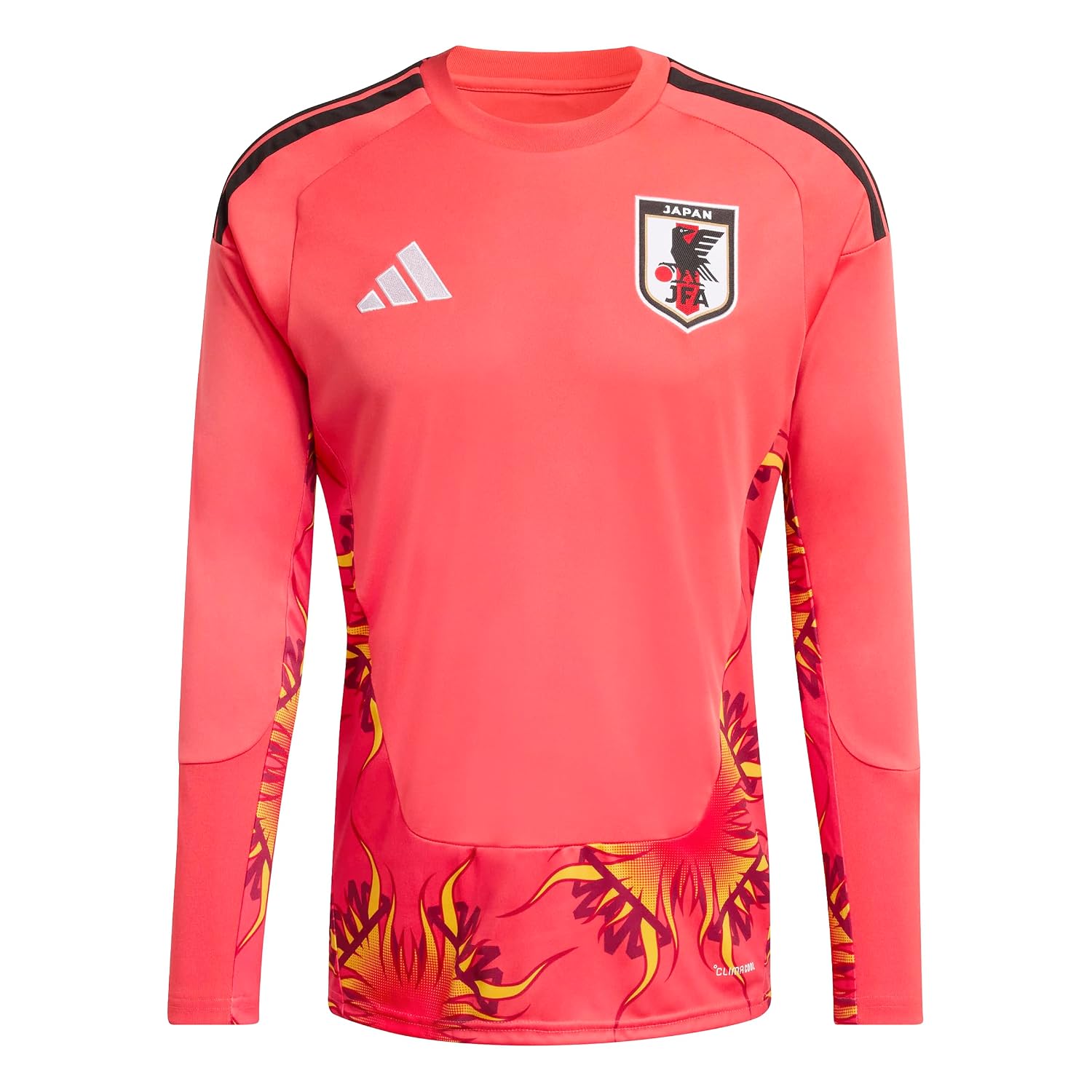 adidas T-shirt JFA National Team 2026 Home Goalkeeper Uniform Long Sleeve WY080 Mens