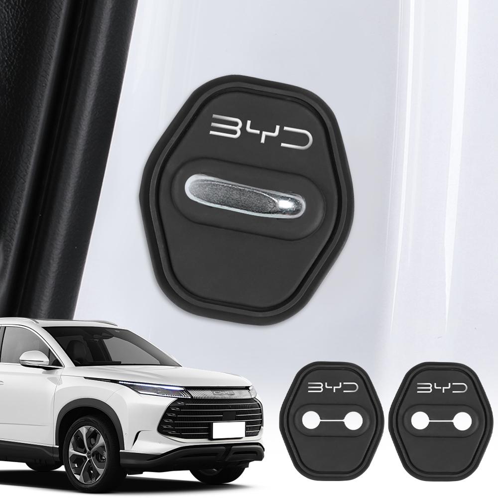 

4 шт. Для BYD Han EV Tang Dm Qin Song Seal U Sealion 7I3 M6 G5 T3 F3 S6 S7 E5 Yuan F0 G3 Защитная наклейка на крышку замка двери автомобиля