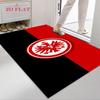 Eintracht Frankfurt Teppich für Wohnzimmer Schlafzimmer Zuhause Sofadekoration, Rutschfeste Bodenmatte für Kinder zum Spielen