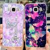 For Samsung Galaxy J5 2016 J7 2016 Phone Case Smiling Astronaut Painting Clear Housing On Samsung J7 2016 J 5 7 Galaxy Bumper