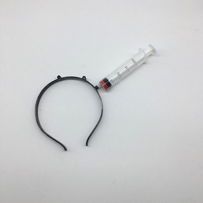 Halloween Headbands Plastic Simulation Headwear Cosplay Pranks Funny Scary Headwear Performance Props Dance Costumes