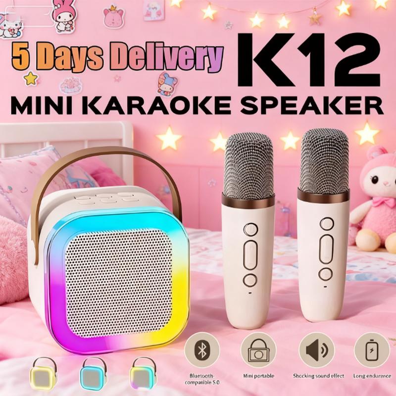 K12 Wireless Microphone Karaoke Machine 2026 Bluetooth Connection Fits Family Parties Party Singing Excellent Gifts For Children