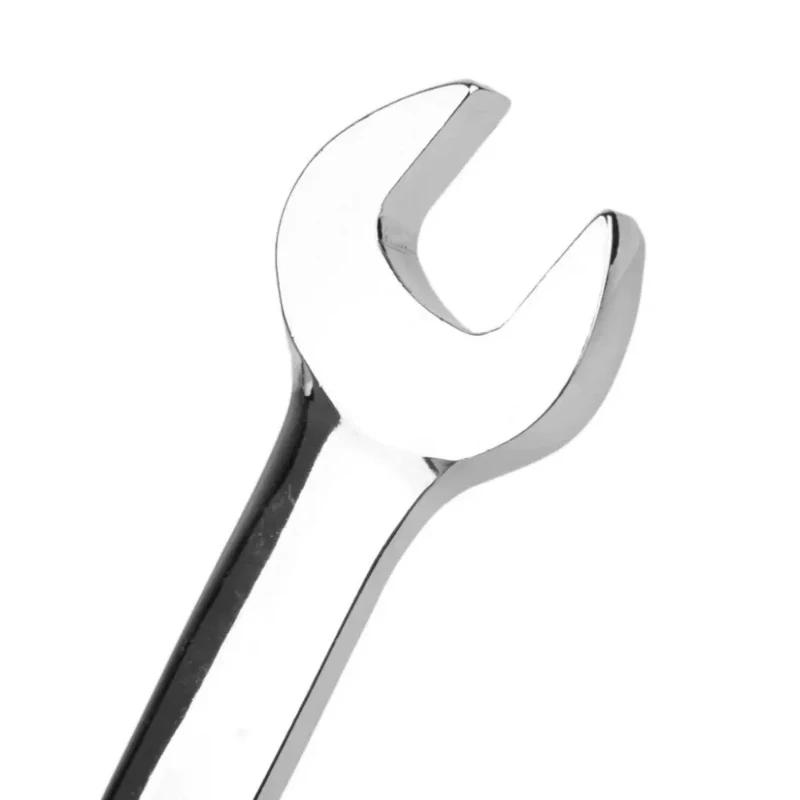 72 Tooth Dual Head Dual-purpose Ratchet Chrome Vanadium Steel Wrench, Labor-saving Tool, Multifunctional Maintenance Tool