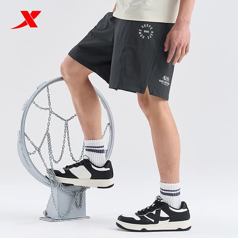 Xtep Men's Loose Breathable Sport Shorts