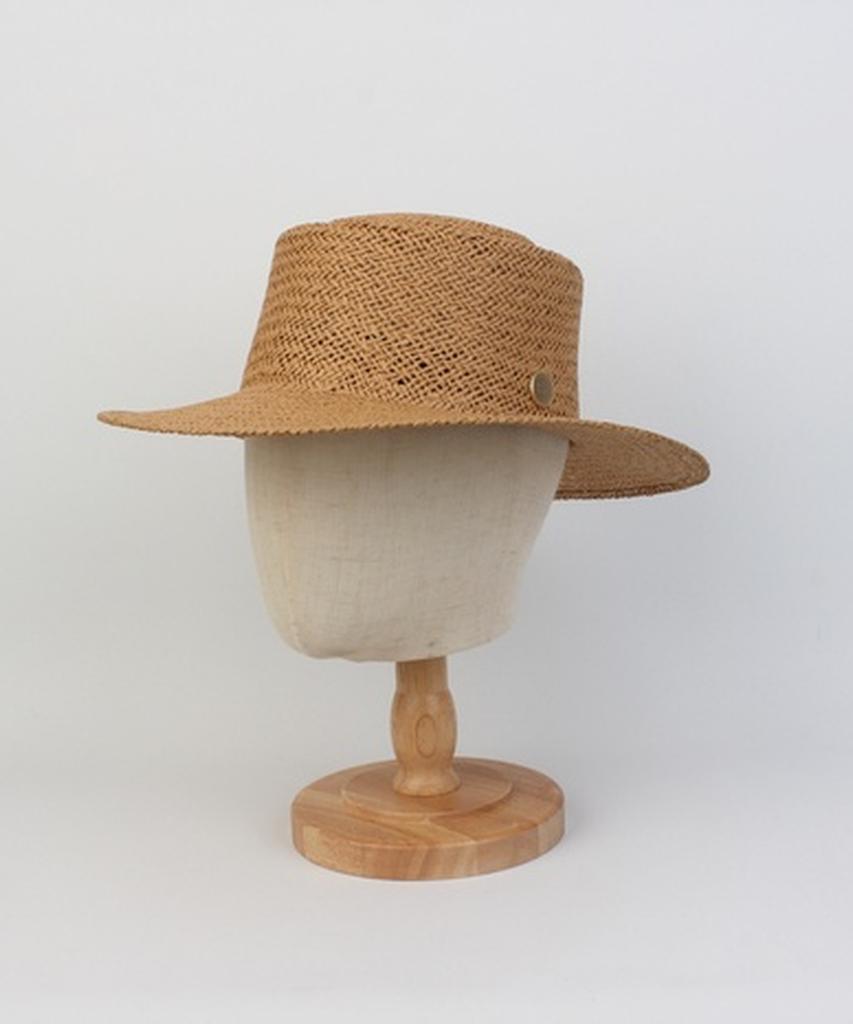 Yunibeosyeolkemiseuteuli Home Brown Simple Panama Hat Panama Hat