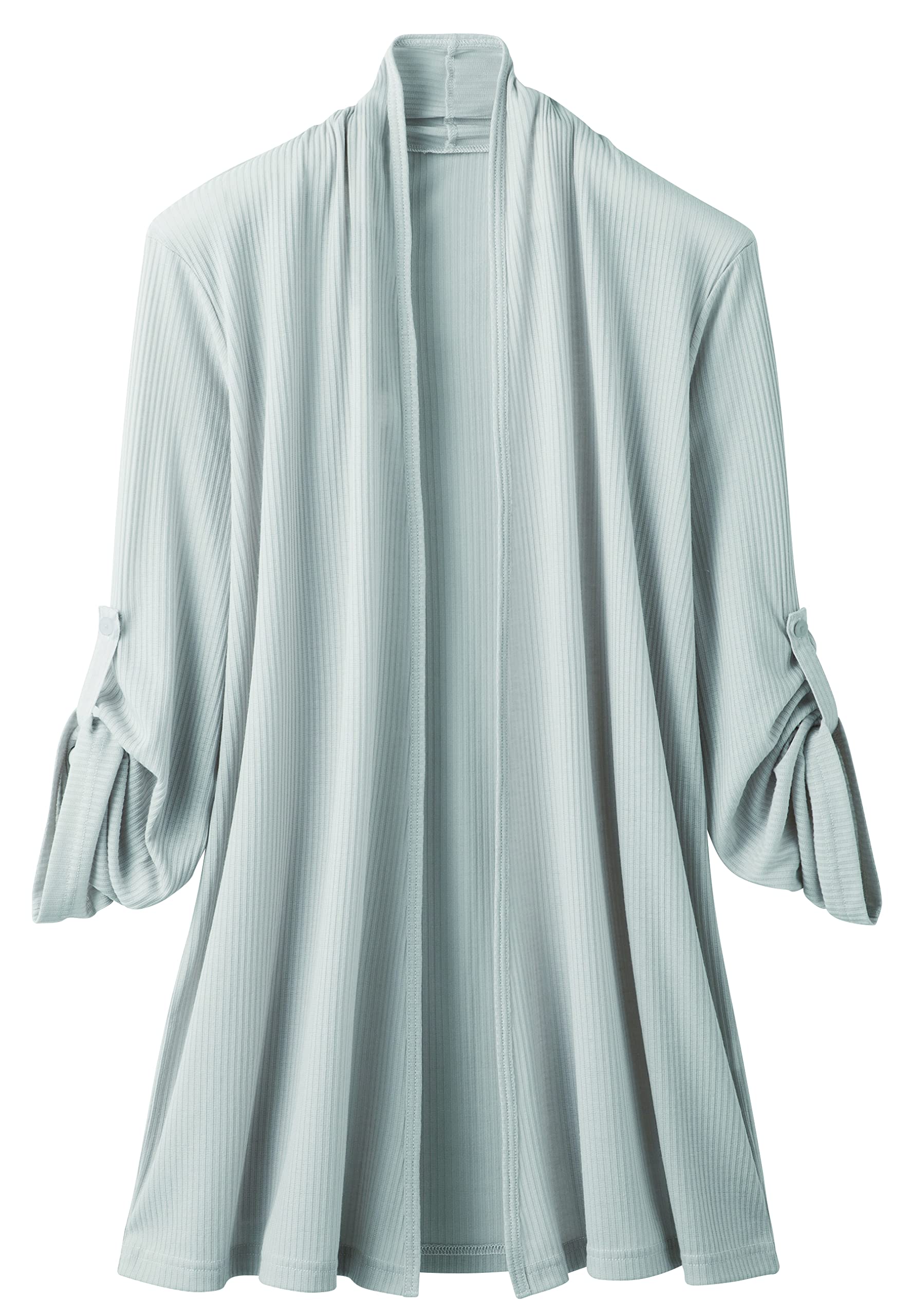 

Selvan Wind Shade Roll Up Cardigan Gray M-L