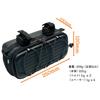 PRCCA FO Front Bag, Bicycle Handlebar Bag with Front Closure, Lightweight, and Large Storage Capacity, Compatible with Road and Gravel Bikes