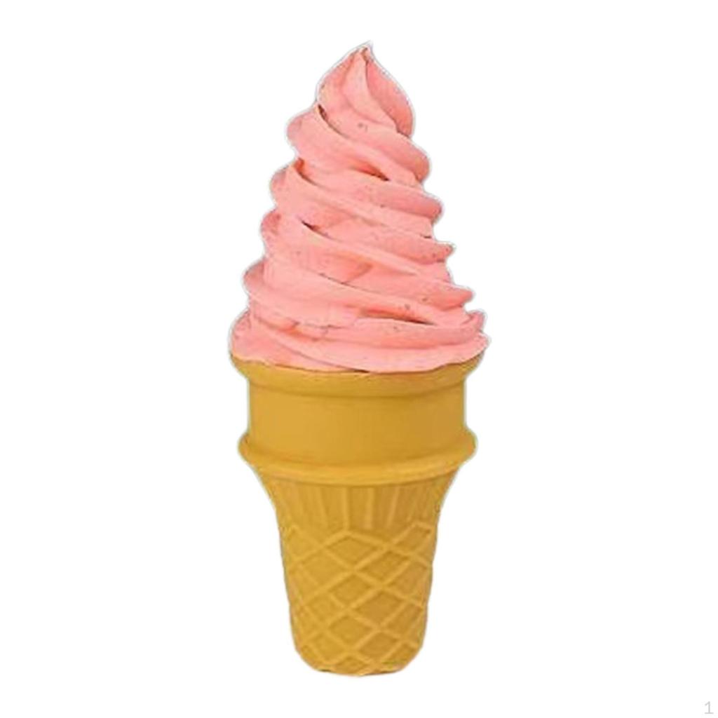 Artificial Ice Cream Cone for Display - Realistic Dessert Prop