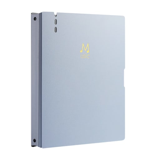 A4 Sheet Music File, 40 Pages, Loose-Leaf, Thick, Music Score Holder, Music Case with Rings, Large Capacity, 180 Page Spread, Anti-Reflective, Sheet