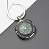 Men's Zinc Alloy Compass Tire Keychain Pendant - Practical Gift