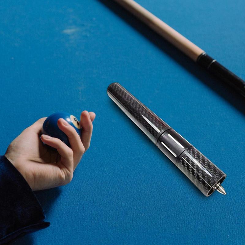 Cue Stick Billiard Sticks Pool Cue Extender Butt End Lengthener Parts Carbon Fiber Handle Accessory For Men And Women Outdoor
