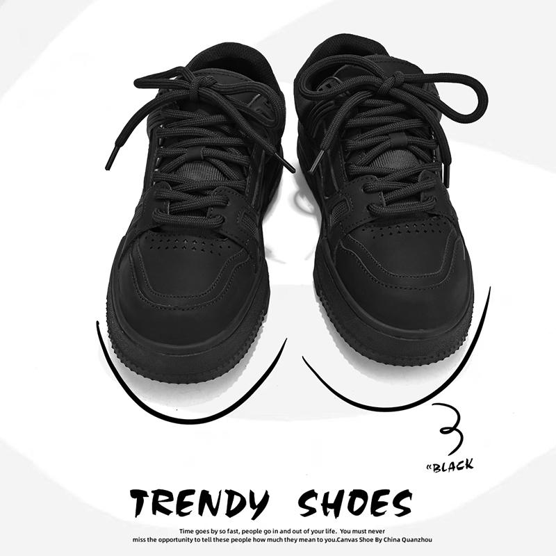 2025 Spring Autumn Men Casual Shoes Versatile Men's Low-Top Sneakers Breathable Student Trendy Board Shoe Men's Vulcanized Shoes