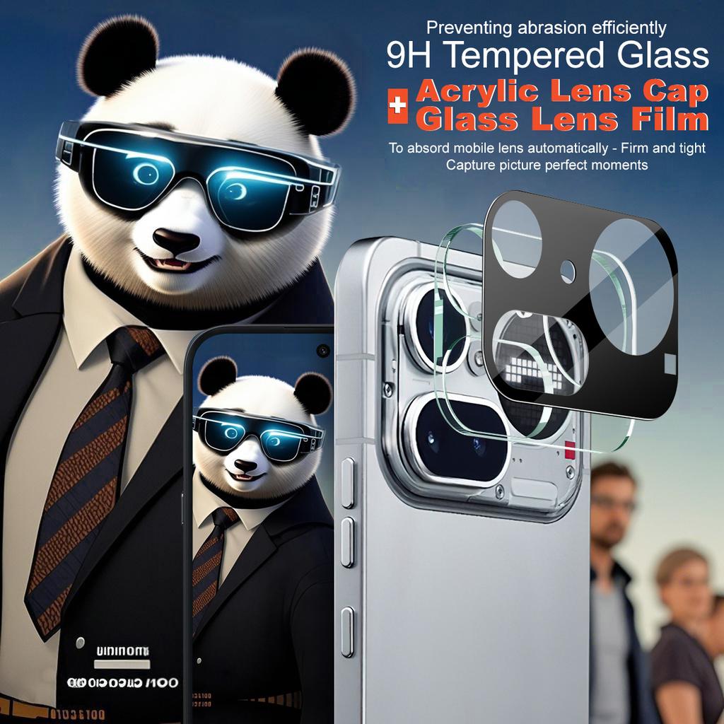 For Nothing Phone 4a Pro 5G Glass IMAK High Definition Integrated Glass Lens Film Black Version