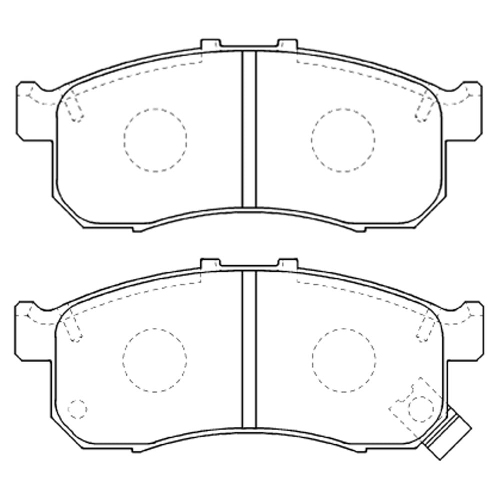 Hitachi Astemo Car Parts Disc Brake Pad F HH023Z Honda N-BOX
