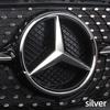 1pcs  for Mercedes Benz W204 2006-2012 B/V class 2005-10 Car Front Grilled Star Emblem Logo