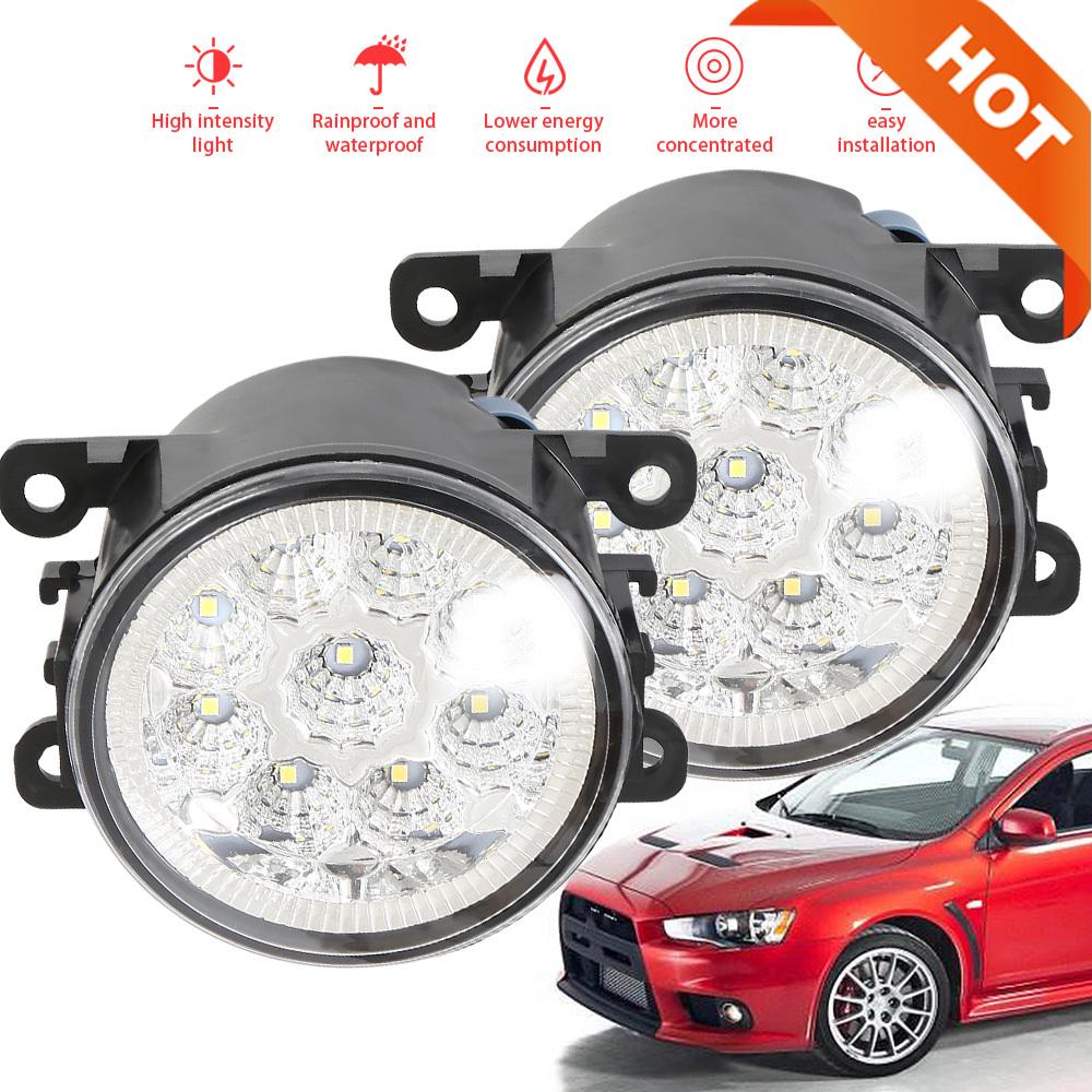 2x Multi-Color 3" Car SUV ATV LED Fog Light w/ COB Halo Angel Eyes Rings Lamp ww 2x Multi-Color 3" Car SUV ATV LED Fog Light w/ COB Halo Angel Eyes Rings Lamp ww
