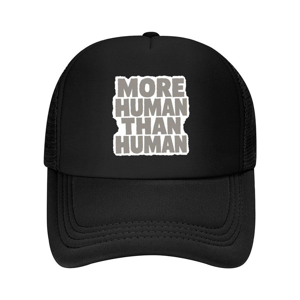 More HuUnisex Than HuUnisex Typography Mesh Baseball Cap For Womens Unisex FeUnisex Beach Dad Hat Hip Hop