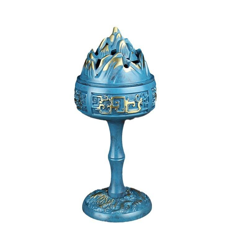 Brass Boshan Furnace Home Study Aromatherapy Furnace Metal Crafts Copper Pure Copper Ornament Crafts Gifts